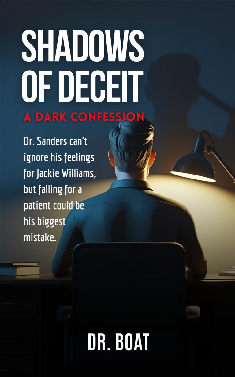 Book cover of Shadows of Deceit: A Dark Confession by Dr. Boat